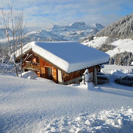 נוטרדאם-דה-בלקומב Chalets Savoie Les Chalets D'Heidi מראה חיצוני תמונה
