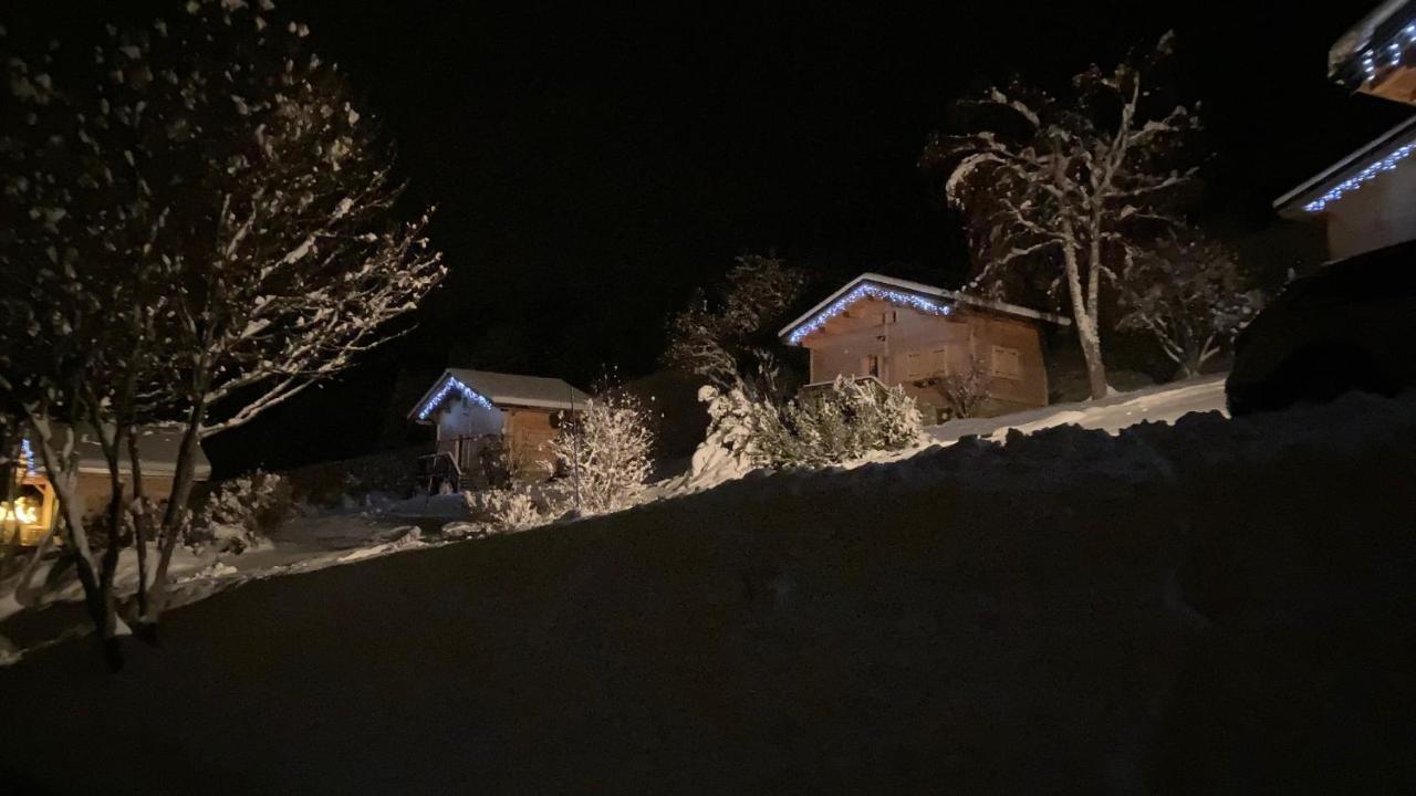 נוטרדאם-דה-בלקומב Chalets Savoie Les Chalets D'Heidi מראה חיצוני תמונה