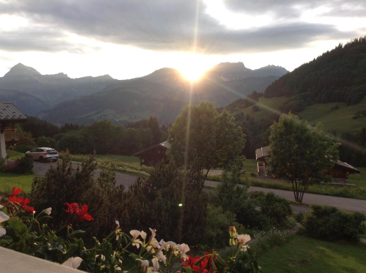 נוטרדאם-דה-בלקומב Chalets Savoie Les Chalets D'Heidi מראה חיצוני תמונה